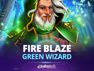 Fire Blaze_ Green Wizard™ screenshot